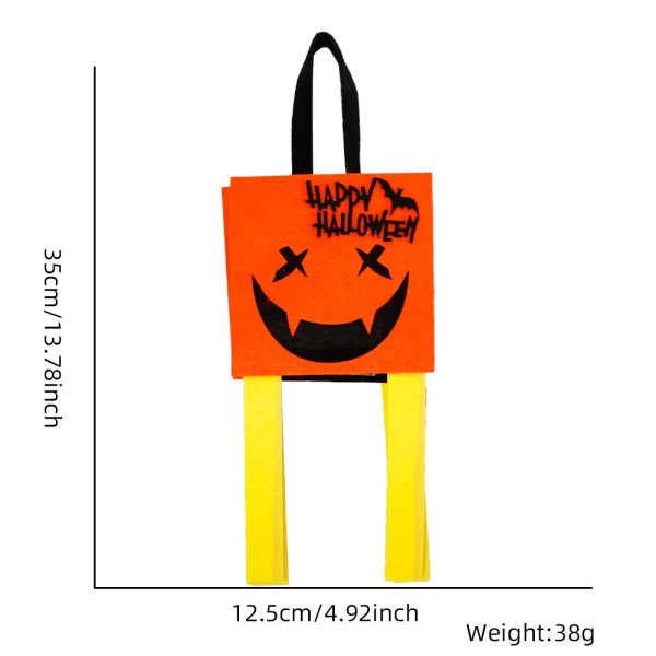 Halloween godispåse Bärbar förvaringspåse 3 3