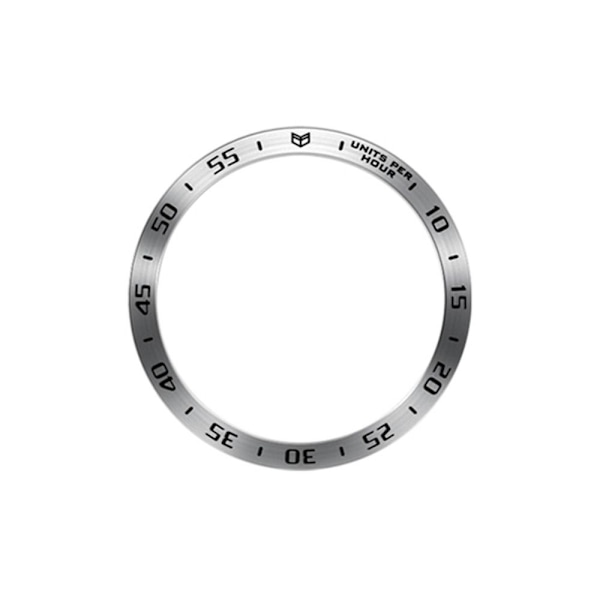 Bezel Ring Cover Beskyttelsesramme SØLV 43MM 43MM silver 43mm-43mm