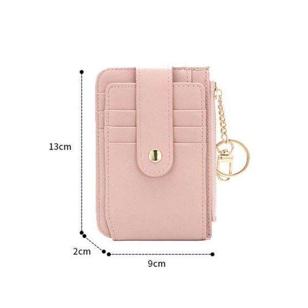 Kredittkortholder Liten lommebok ROSA pink