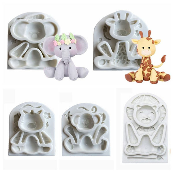 Cupcake Mold Resin Verktøy STORFE cattle
