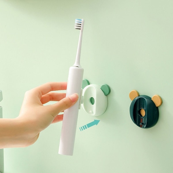 Magnetisk tandbørsteholder Tandbørsteholder HVID White
