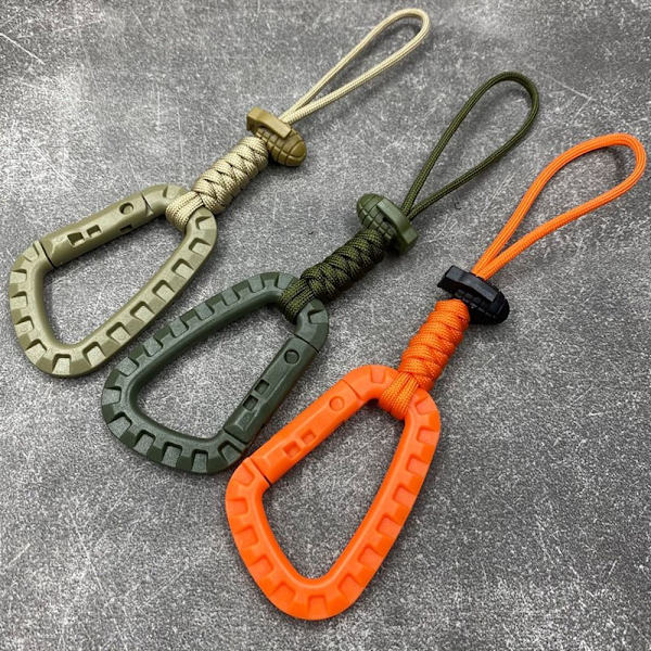 Fastgør quickdraw sjækle karabinhage Clip ARMY GREEN REFLECTIVE Army Green Reflective-Reflective