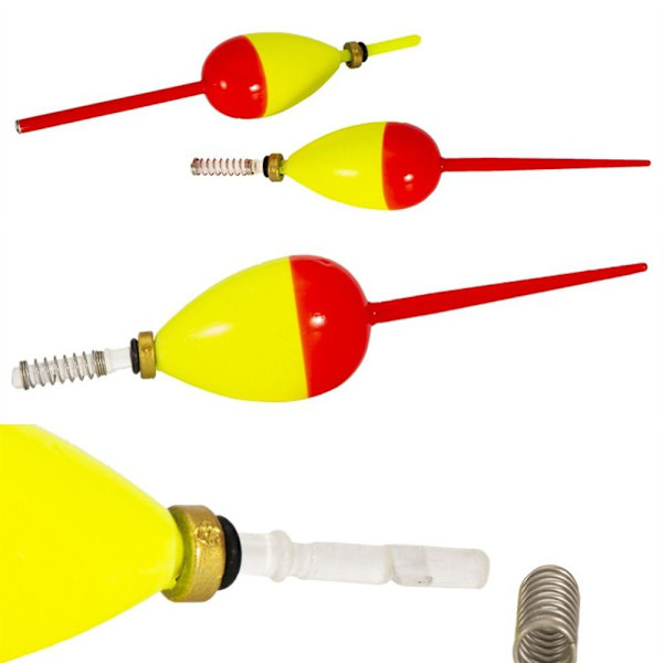 2 stk Plastic Fishing Float Isfiskebøye B B B