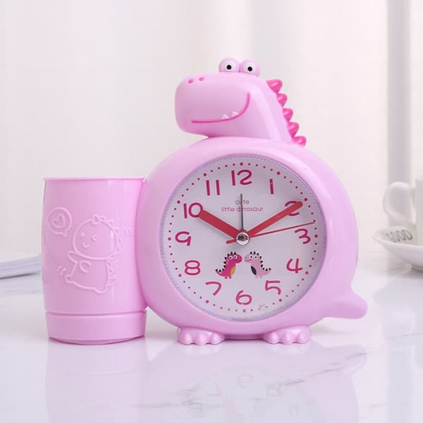 Dinosaur Blyantholder Pennepotte ROSA pink