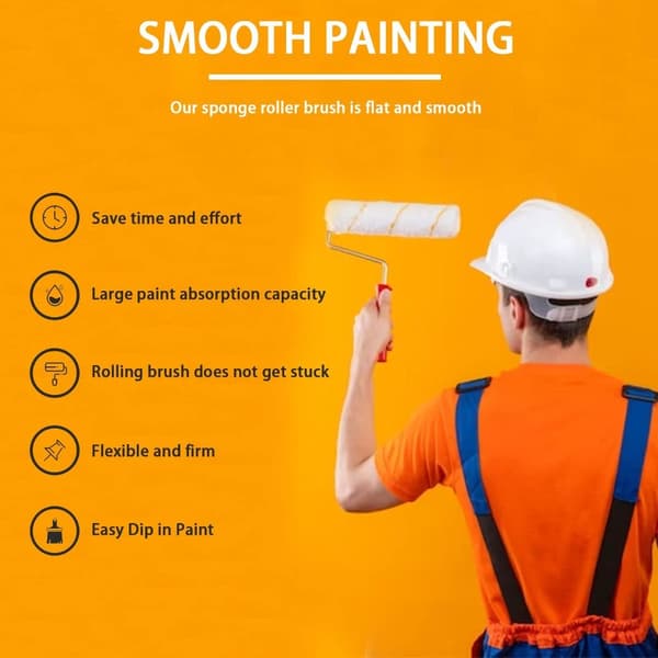 Paint Roller Cover Refills Malingssett