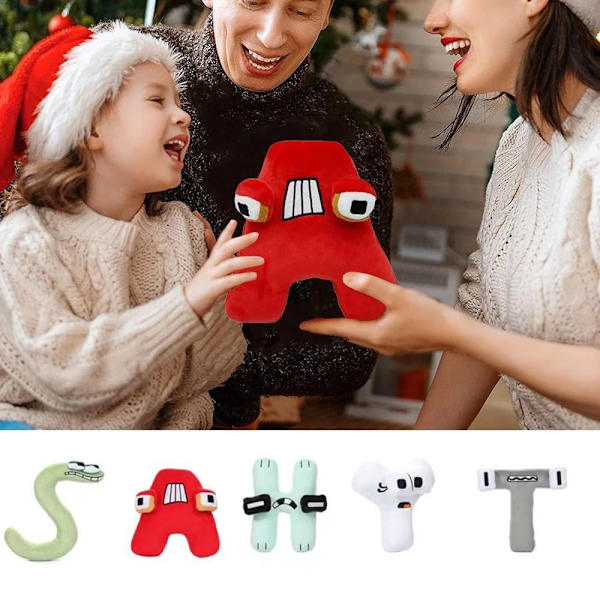 Animal Plushie Doll Alphabet Dolls C C