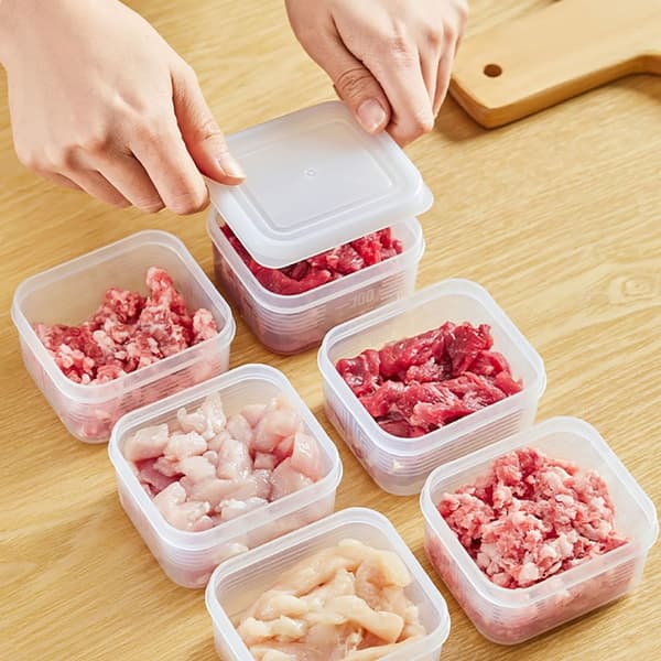 3/4stk Fresh Storage Box Dispenser Box LITEN Small