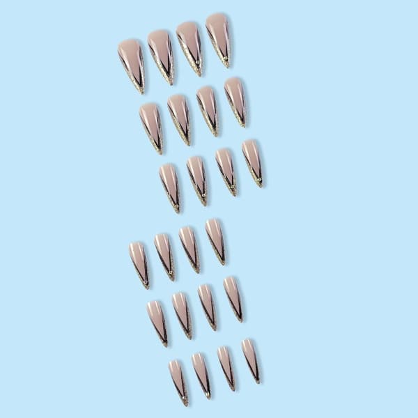 Almond Fake Nails False Nail 3 3 3