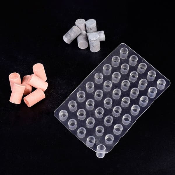 Mini murstein silikonform flisemodellform 3 3