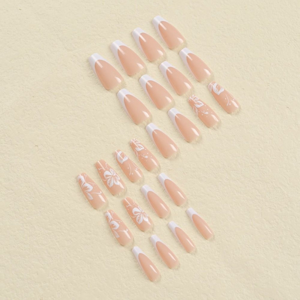 French Fake Nails Ballerina False Nail 2 2 2