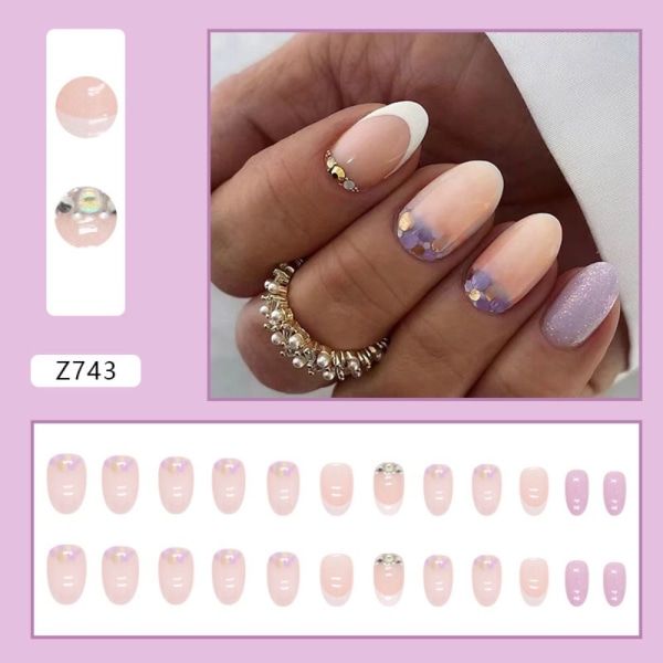 False Nails Fake Nails Z743 Z743 Z743