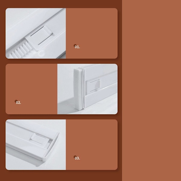 Justerbare skuffedeler Organizers TRANSPARENT SORT