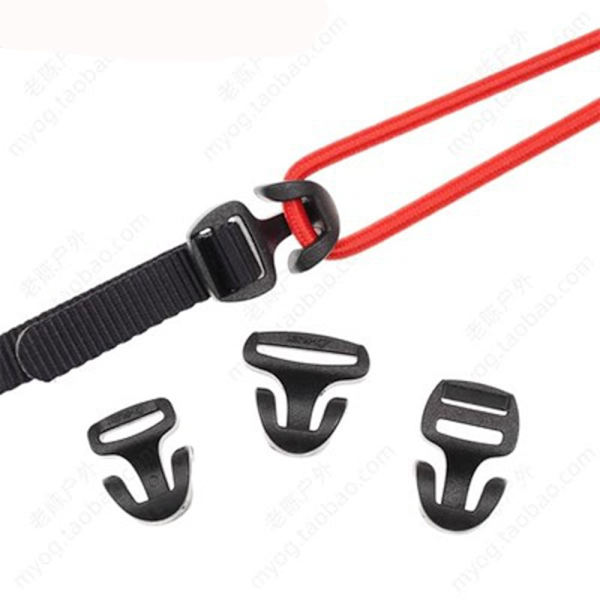5 st Tältrep Spänne Pil Sladd Krok 15MM INTE JUSTERBAR EJ 15mmnot adjustable
