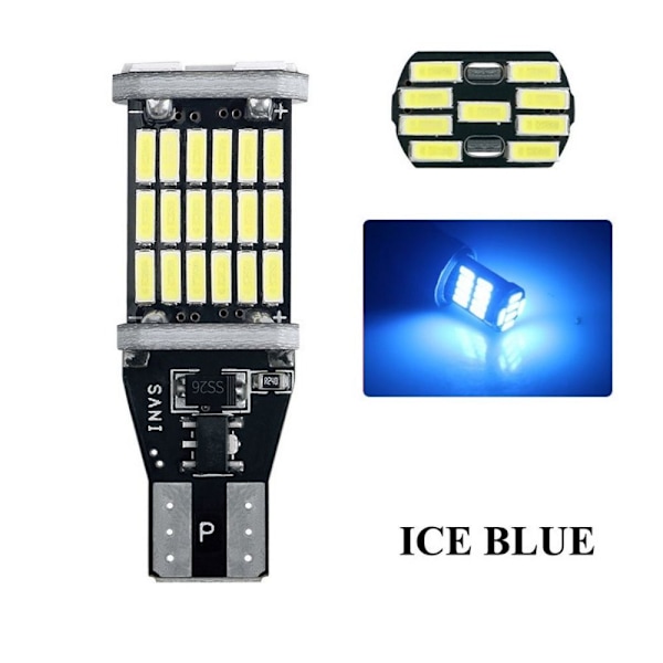 6stk Bil Ryggelys Bil Ryggelys 6STK ICE BLUE 6pcs ice blue