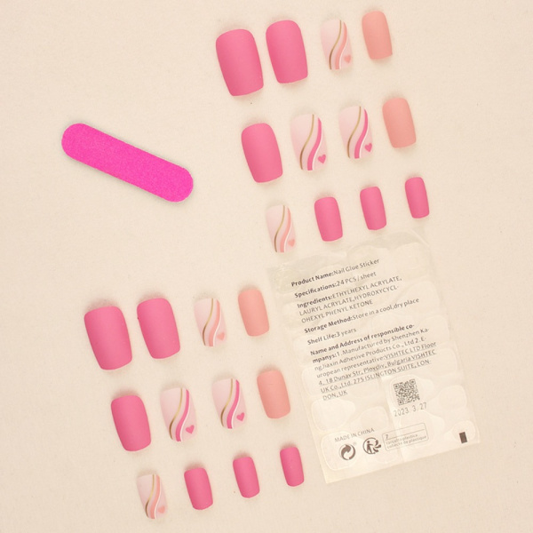 French Fake Nails False Nail 7 7 7