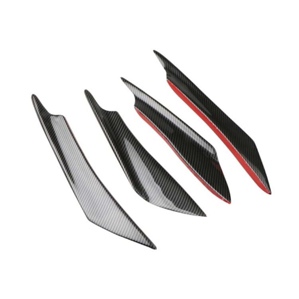 Auton etupuskuri Canards Splitterit Auton spoileri HIILIKUITU Carbon Fiber