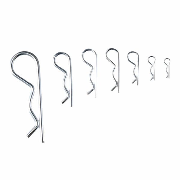 125 Stk Splint Hårnål R Shape Clips