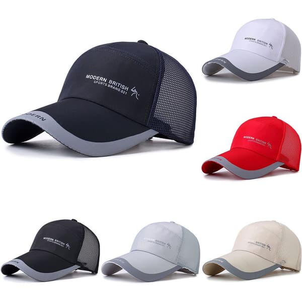 Sport baseballkeps gray