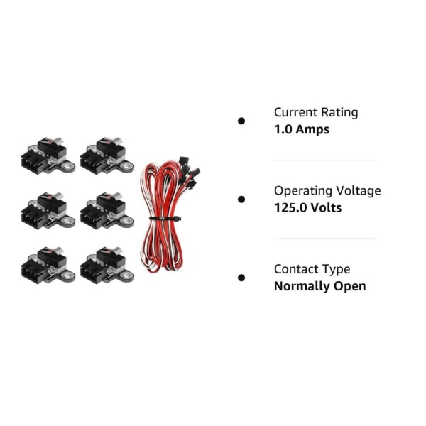 6 STK Micro Limit Switches Limit Switch Reset Switch