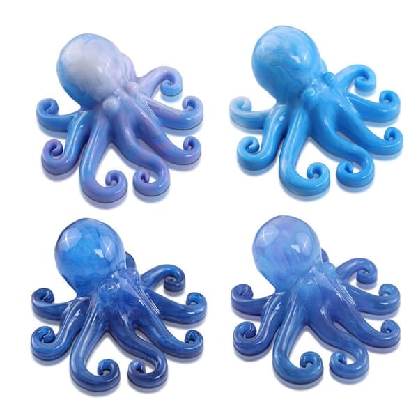 3D Bleksprut Silikonform Ornamentform Kake Resin Form