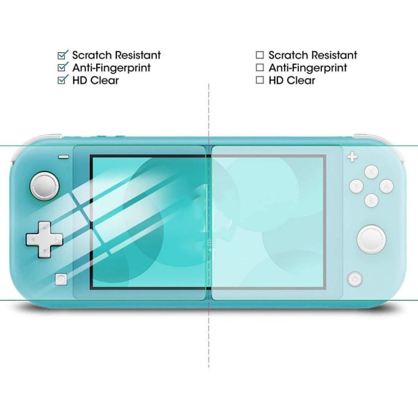 2STK Skærmbeskytter Hærdet glas TIL SWITCH FOR SWITCH For Switch