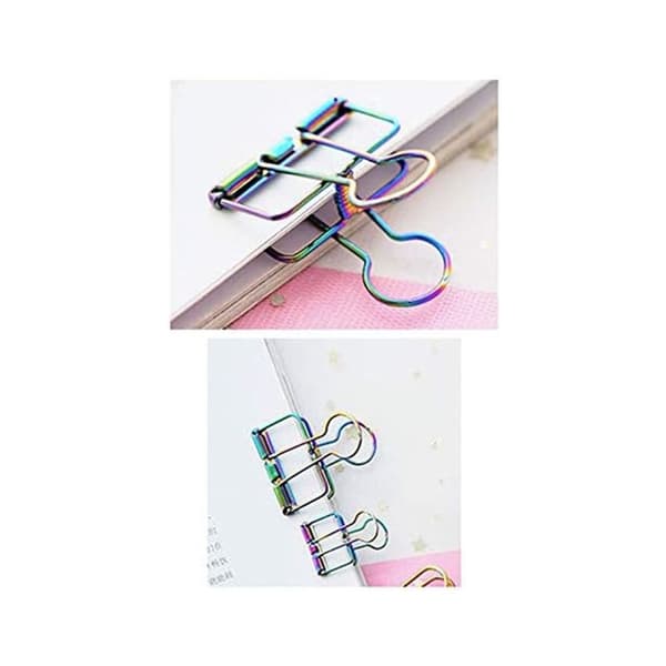 6 stk Wire Clips Postkort kunstverk