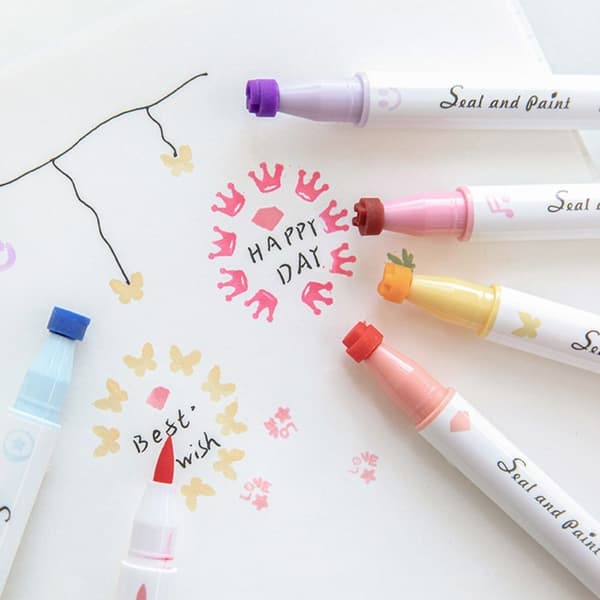 6st/ Set målarpensel Highlighter 02 02 02