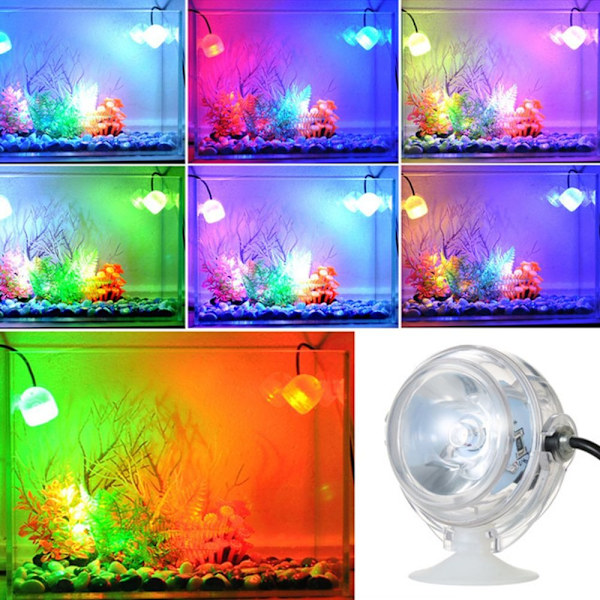 Lille Spotlight LED Aquarium Light BLÅ US US Blue US-US