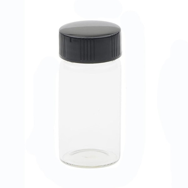 Glasprøvehætteglas Tomme glasflasker 1 stk