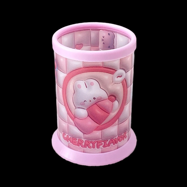 Sød blyantholder Pen opbevaringsboks PINK F F PINK F-F