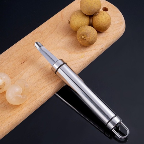 2 stk Longan Lychee Corer Peel fjerner frukt og grønnsaker 2Pcs