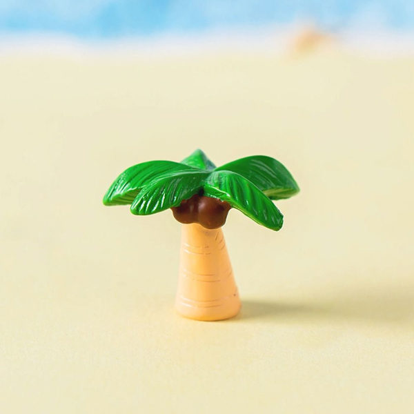 5 kpl Island Dove House Coconut Tree Micro Landscape 10 10 10