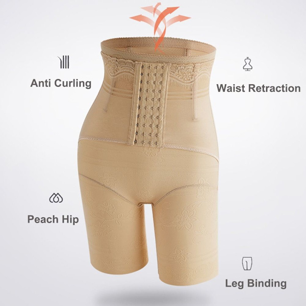 Safety Shorts Trusser Slankende Undertøj NUDE 5XL nude 5XL