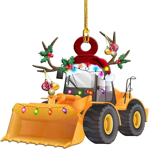 Julebilvedhæng Små juletræspynt 8 8 8
