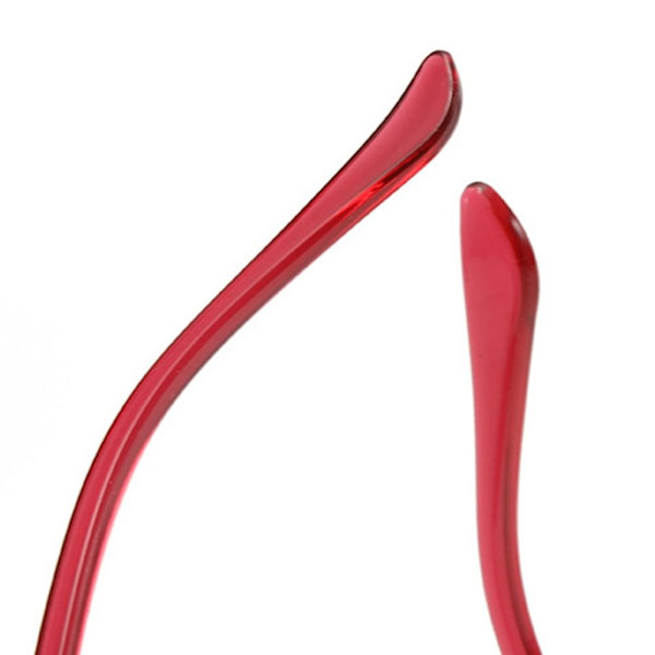 Fire Flame Solglasögon Flamformade Solglasögon PEACH RED PEACH Peach Red