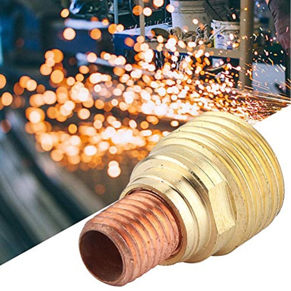5 stk Flow Guide med Mesh Gas Lens Collet Body Argon Arc