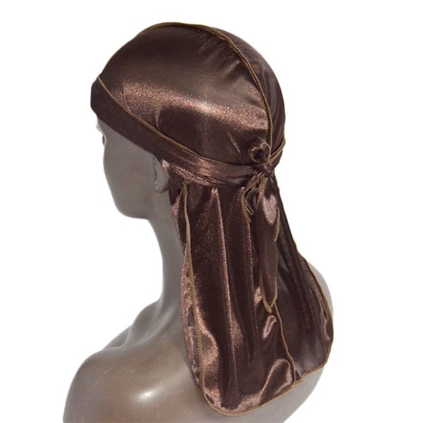 Bandana Silk Durag RUSKEA Brown