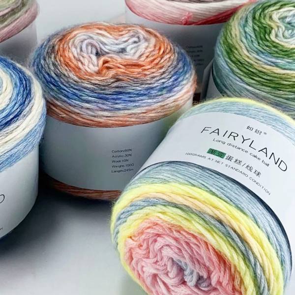 Rainbow Woolen Garn Kagegarn 1169 1169 1169