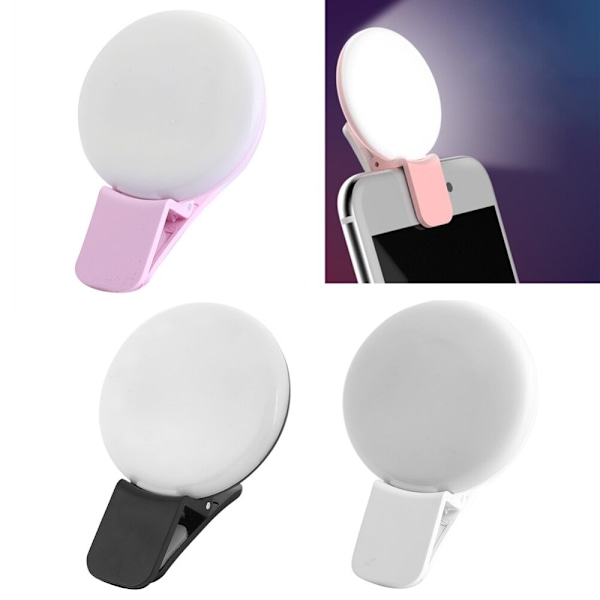 Selfie Ring Light Fyld Ring Light SORT black