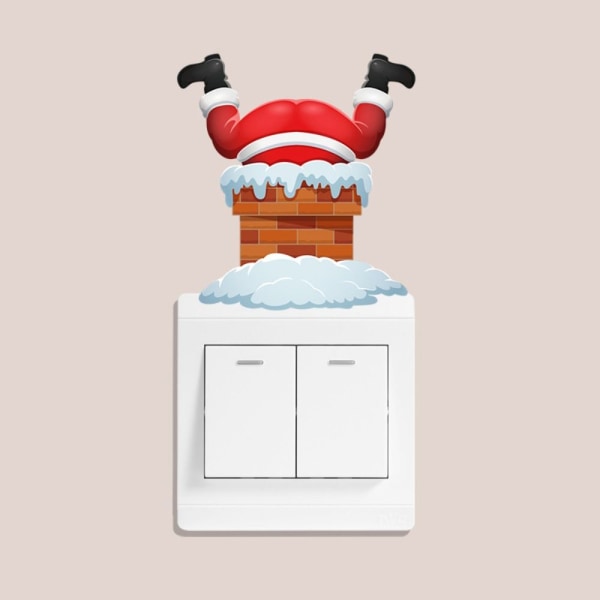 Christmas Switch Sticker Wall Stickers STYLE 6 STYLE 6 Style 6