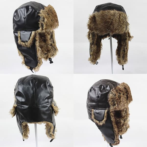 Trapper Hat Vinterhat BRUN BROWN