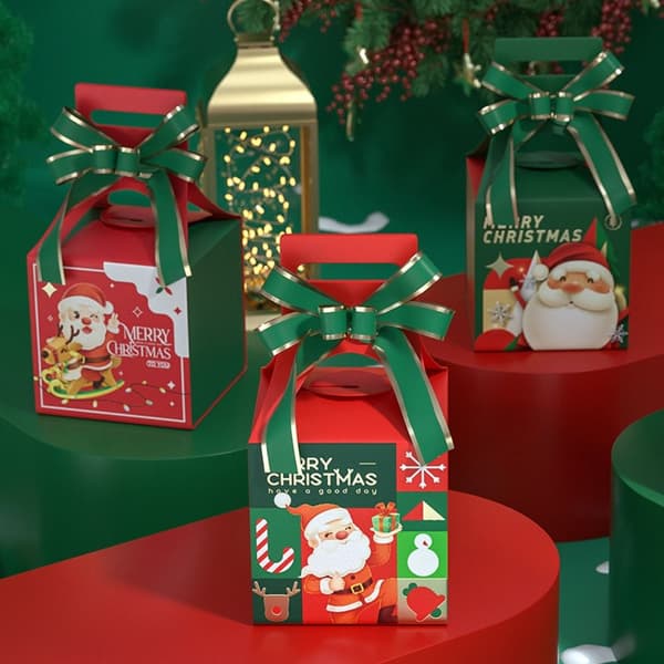 4st julgodisask Rosett presentförpackning 3 3 3