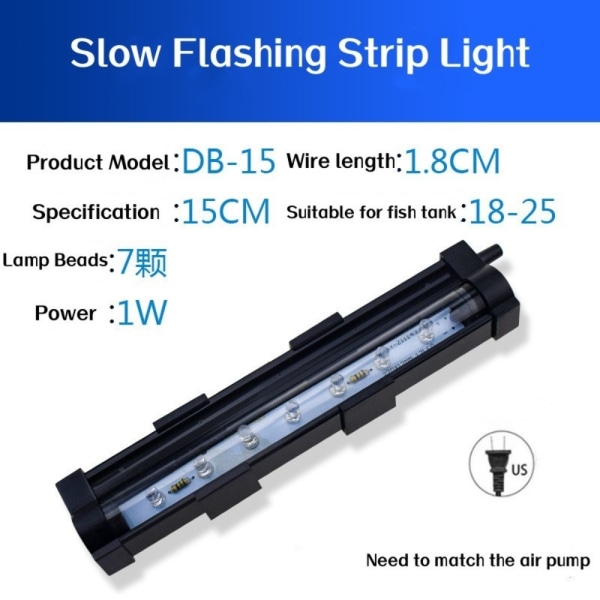 Bubble Light Fargerikt Light 15CMUS US 15cmUS