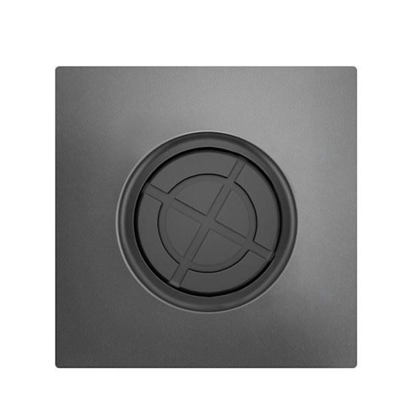 Vegg Blank Panel Kabel Stikkontakt Panel GRÅ 35MM grey 35mm