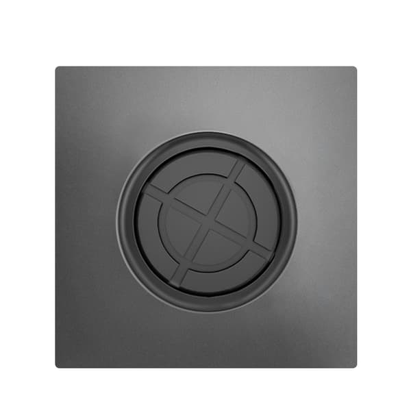 Vegg Blank Panel Kabelkontaktpanel GRÅ 35MM grey 35mm