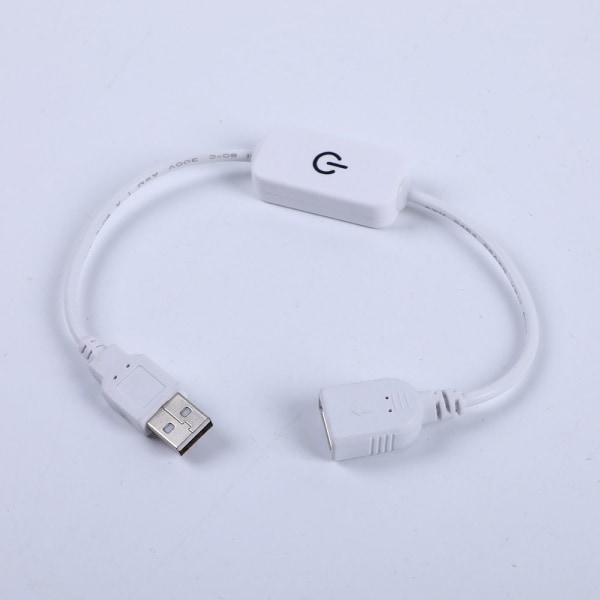 LED-dimmerbryter Manuell knott Touch WHITE white