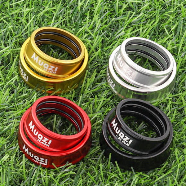 1pari ohjaustangon lukitusrengas Suora kahvan rajoitusrengas PUNAINEN 25,4 mm Red 25.4MM