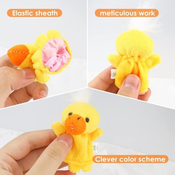 Børne Finger Dukke Finger Plys Legetøj C C C