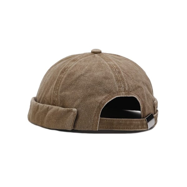 Brimless Docker Cap Skullcap Hatut KHAKI khaki