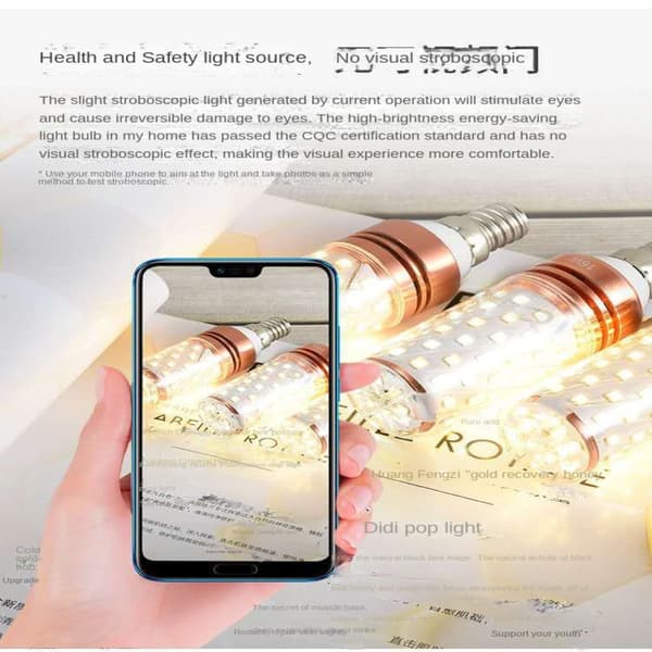 LED No Flicker 12WE14 E14 12WE14